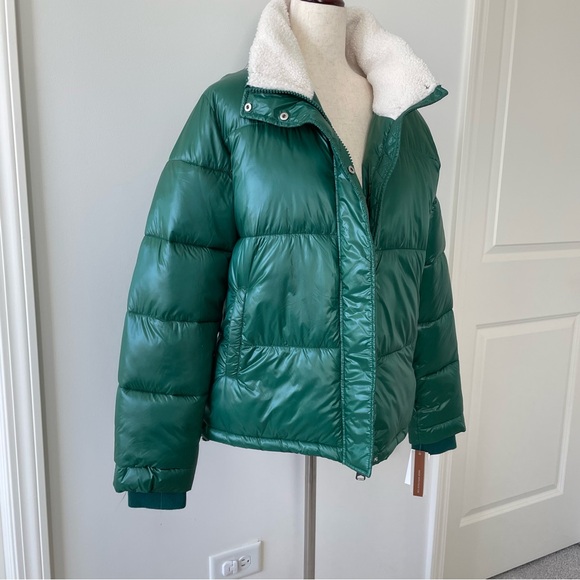 NWT Koolaburra by UGG Women's Green Puffer Jacket - Picture 3 of 11